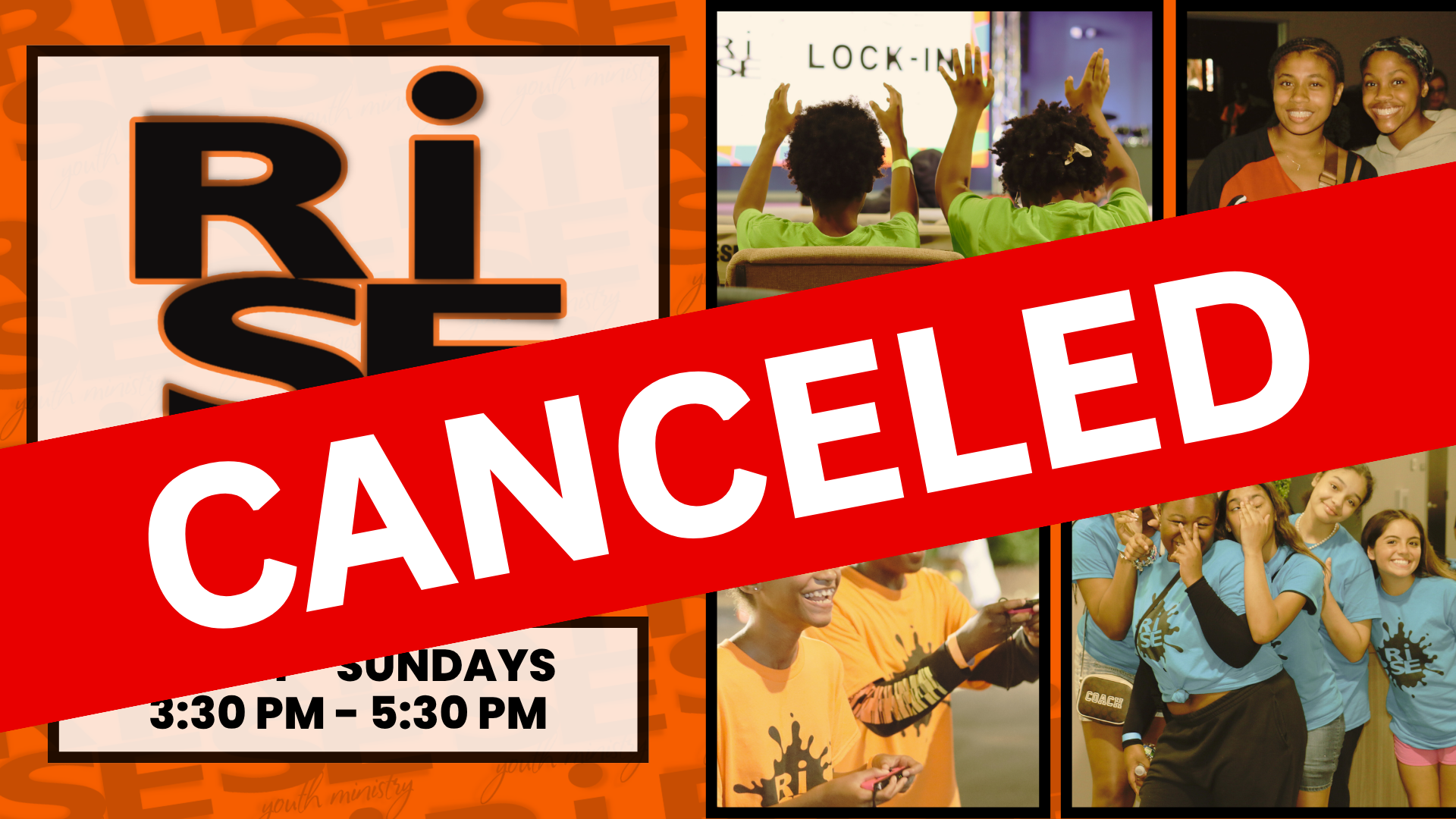 RiSE Middle & High School Service CANCELED